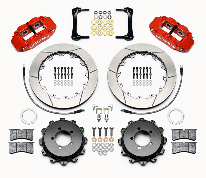 Forged Narrow Superlite 4R Big Brake Rear Brake Kit For OE Parking Brake