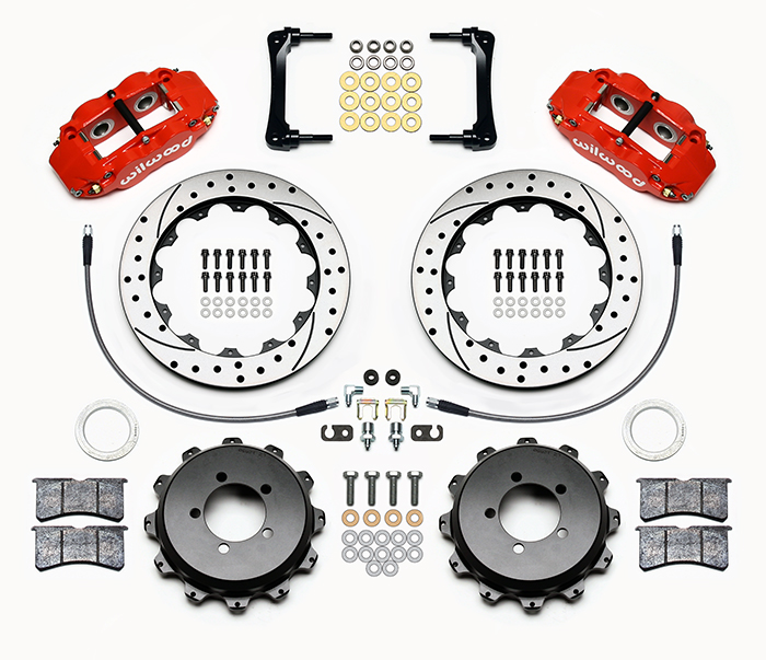 Forged Narrow Superlite 4R Big Brake Rear Brake Kit For OE Parking Brake