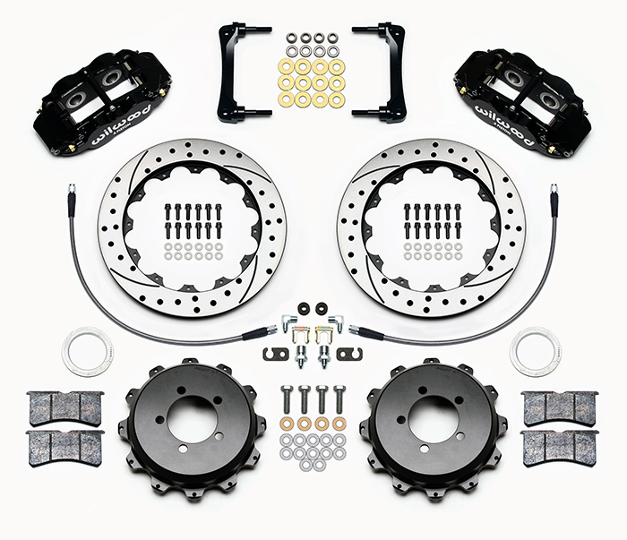 Forged Narrow Superlite 4R Big Brake Rear Brake Kit For OE Parking Brake