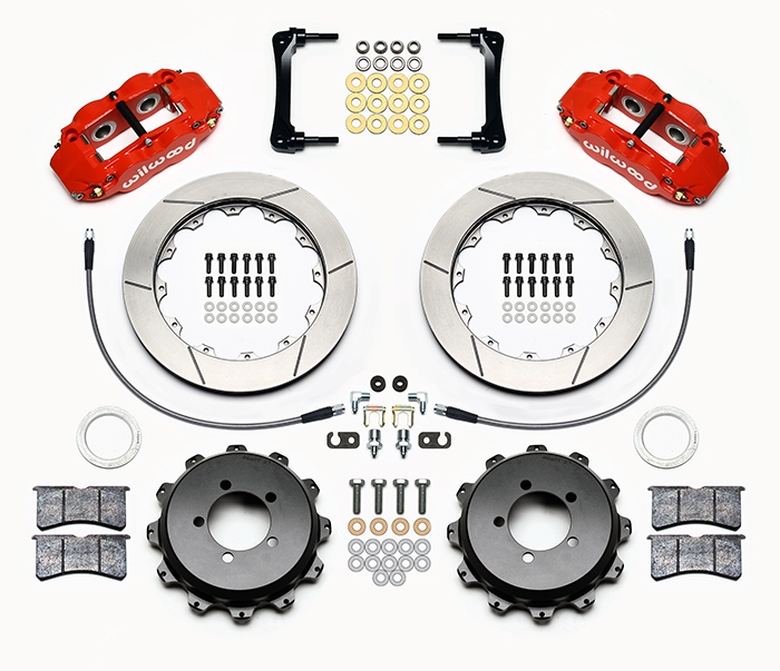 Forged Narrow Superlite 4R Big Brake Rear Brake Kit For OE Parking Brake