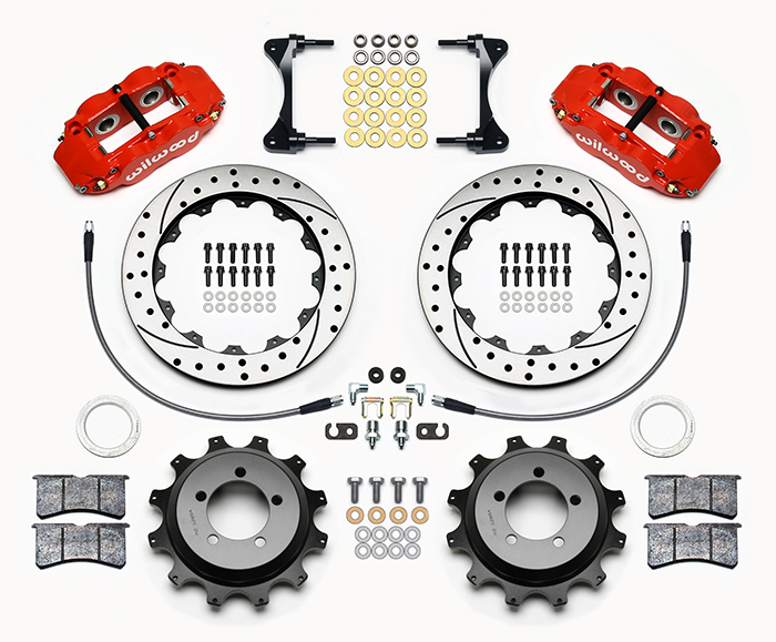 Forged Narrow Superlite 4R Big Brake Rear Brake Kit For OE Parking Brake