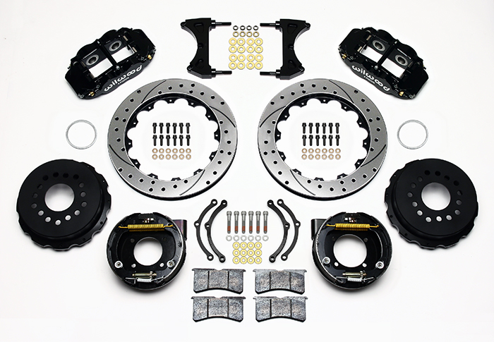 Forged Narrow Superlite 4R Big Brake Rear Parking Brake Kit