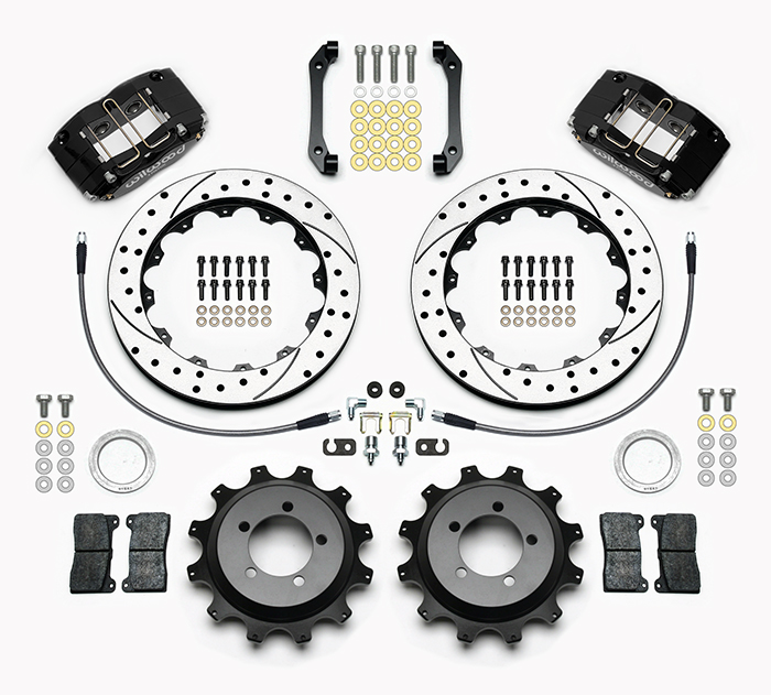 Dynapro Radial Rear Brake Kit For OE Parking Brake