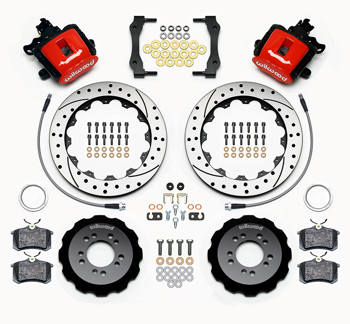 Combination Parking Brake Caliper Rear Brake Kit