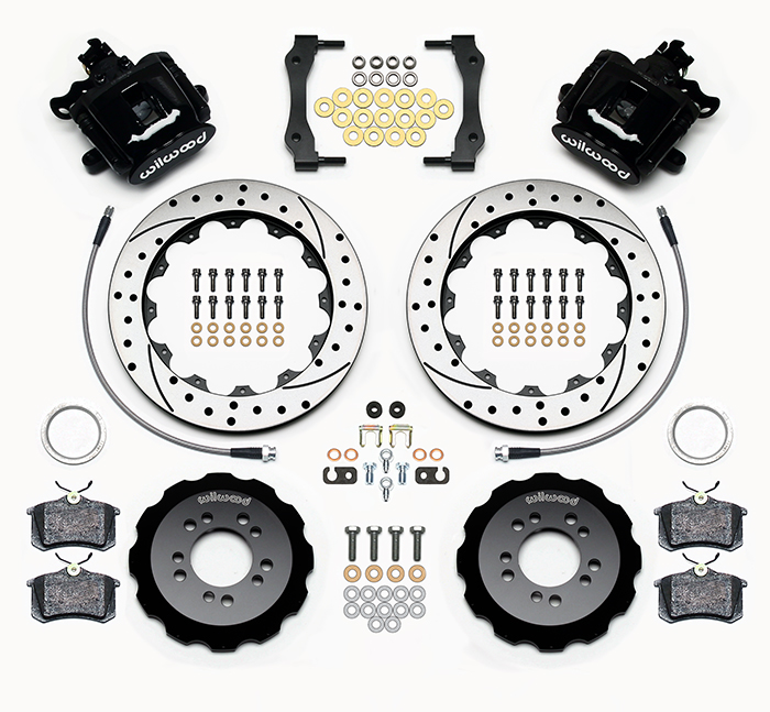 Combination Parking Brake Caliper Rear Brake Kit