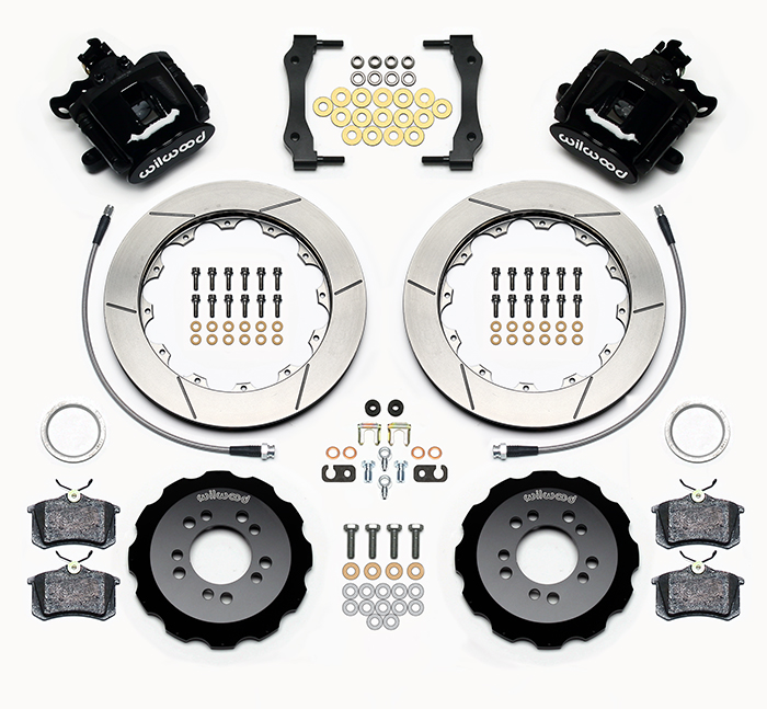 Combination Parking Brake Caliper Rear Brake Kit