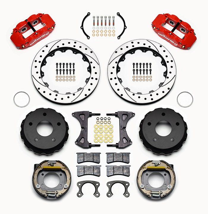 Forged Narrow Superlite 4R Big Brake Rear Parking Brake Kit