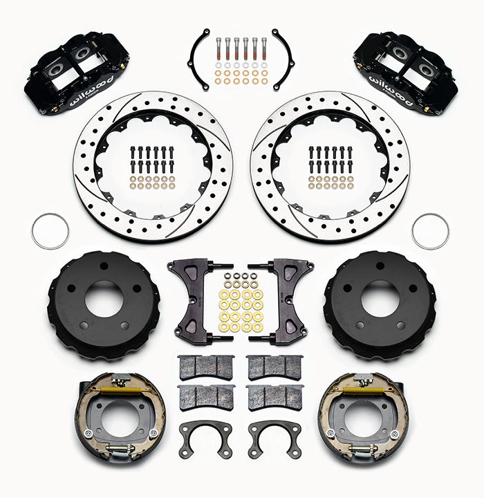 Forged Narrow Superlite 4R Big Brake Rear Parking Brake Kit