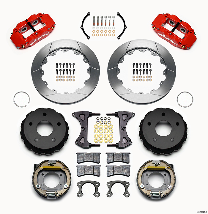 Forged Narrow Superlite 4R Big Brake Rear Parking Brake Kit