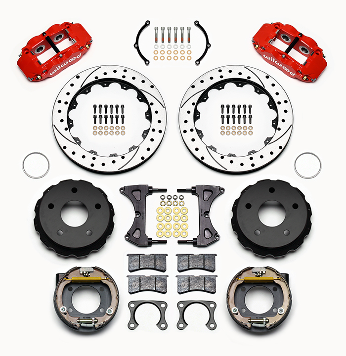 Forged Narrow Superlite 4R Big Brake Rear Parking Brake Kit