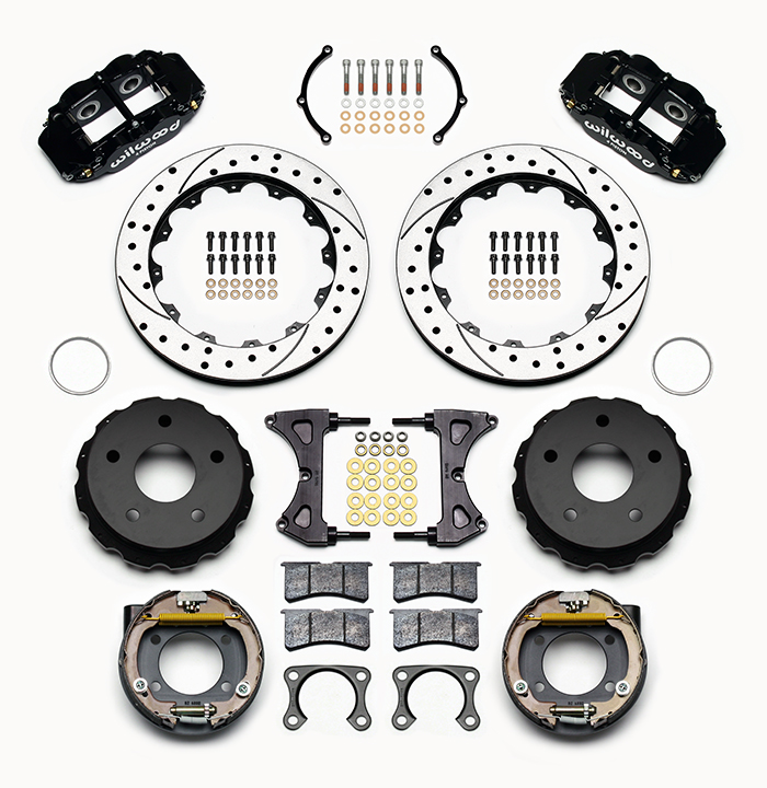 Forged Narrow Superlite 4R Big Brake Rear Parking Brake Kit