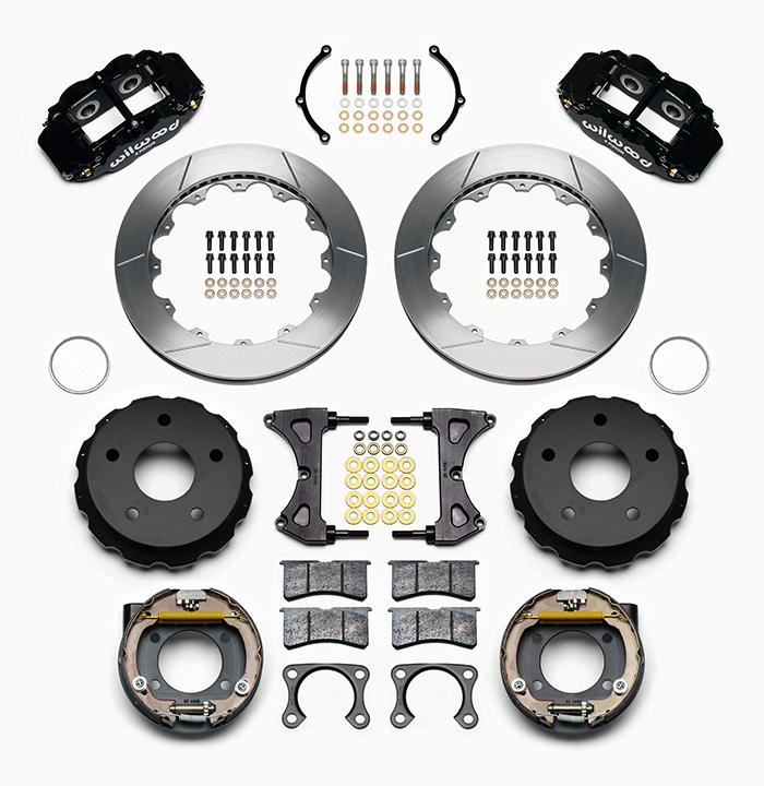 Forged Narrow Superlite 4R Big Brake Rear Parking Brake Kit