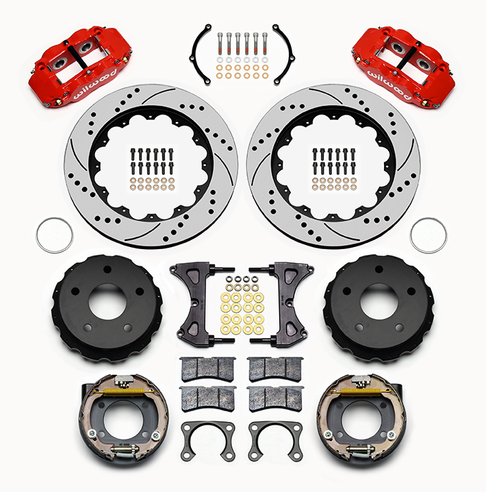 Forged Narrow Superlite 4R Big Brake Rear Parking Brake Kit
