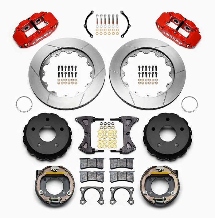 Forged Narrow Superlite 4R Big Brake Rear Parking Brake Kit