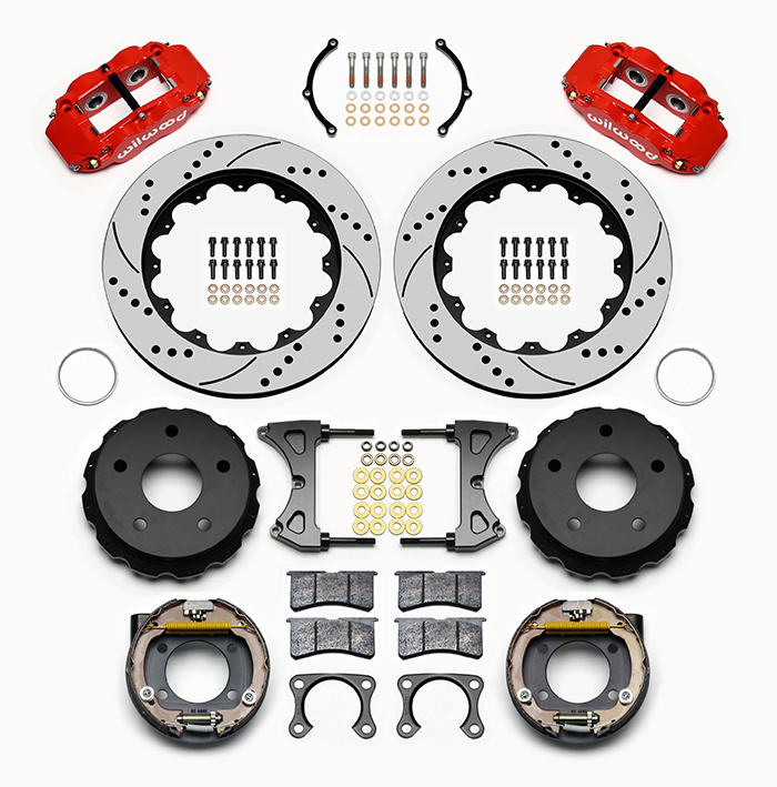 Forged Narrow Superlite 4R Big Brake Rear Parking Brake Kit
