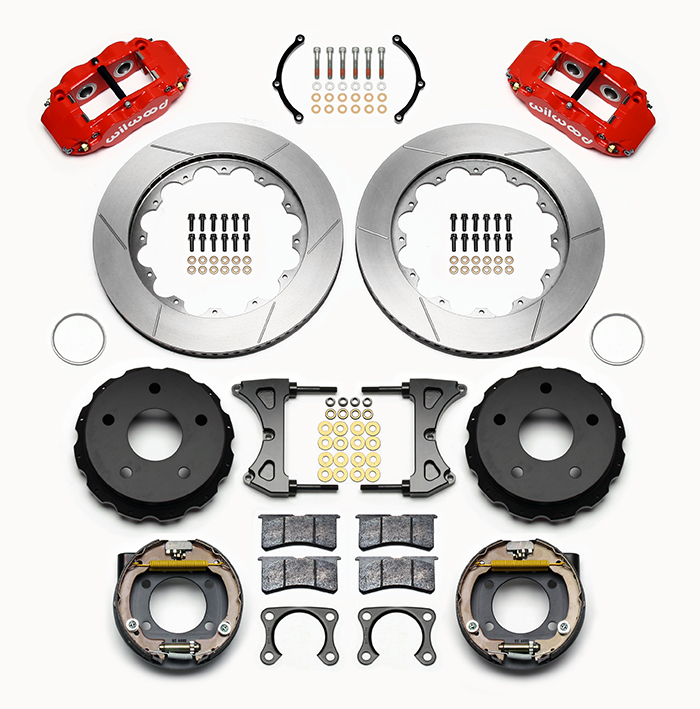 Forged Narrow Superlite 4R Big Brake Rear Parking Brake Kit