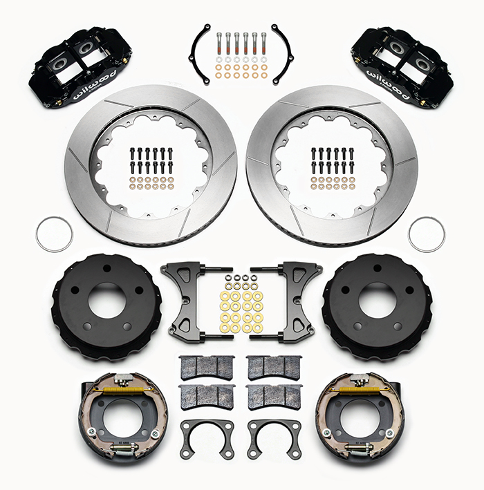 Forged Narrow Superlite 4R Big Brake Rear Parking Brake Kit