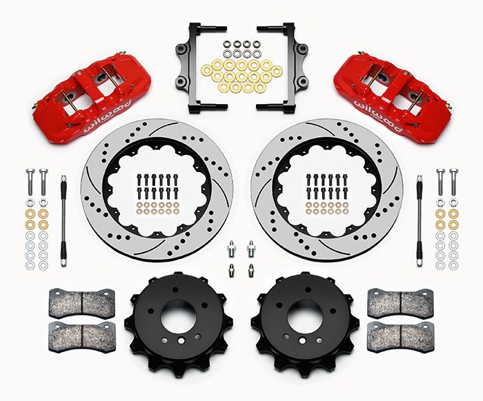 AERO4 Big Brake Rear Brake Kit For OE Parking Brake