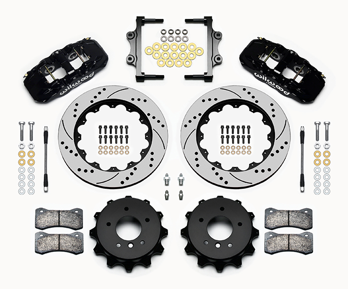 AERO4 Big Brake Rear Brake Kit For OE Parking Brake