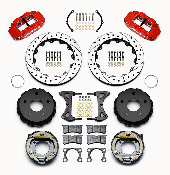 Forged Narrow Superlite 4R Big Brake Rear Parking Brake Kit