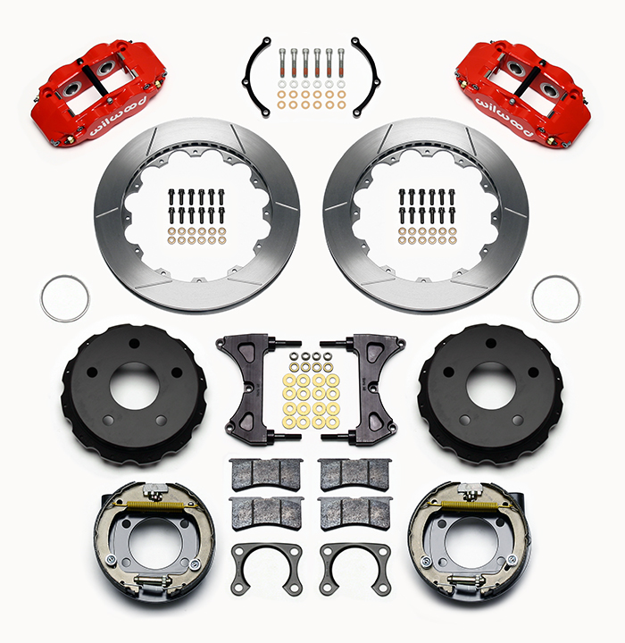 Forged Narrow Superlite 4R Big Brake Rear Parking Brake Kit