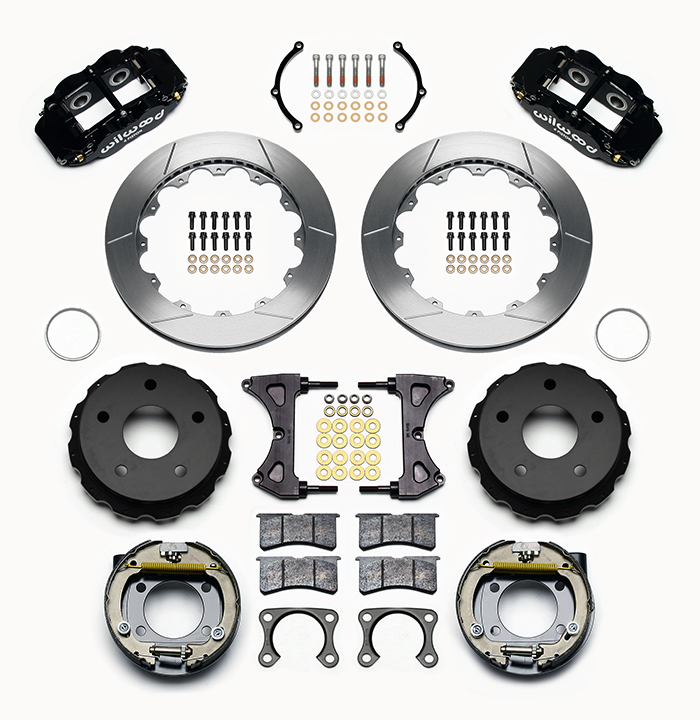 Forged Narrow Superlite 4R Big Brake Rear Parking Brake Kit