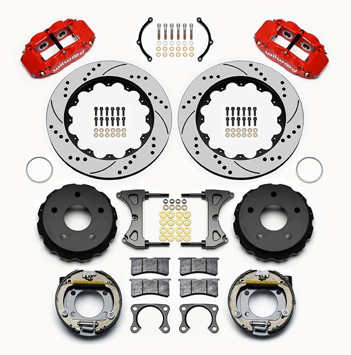 Forged Narrow Superlite 4R Big Brake Rear Parking Brake Kit