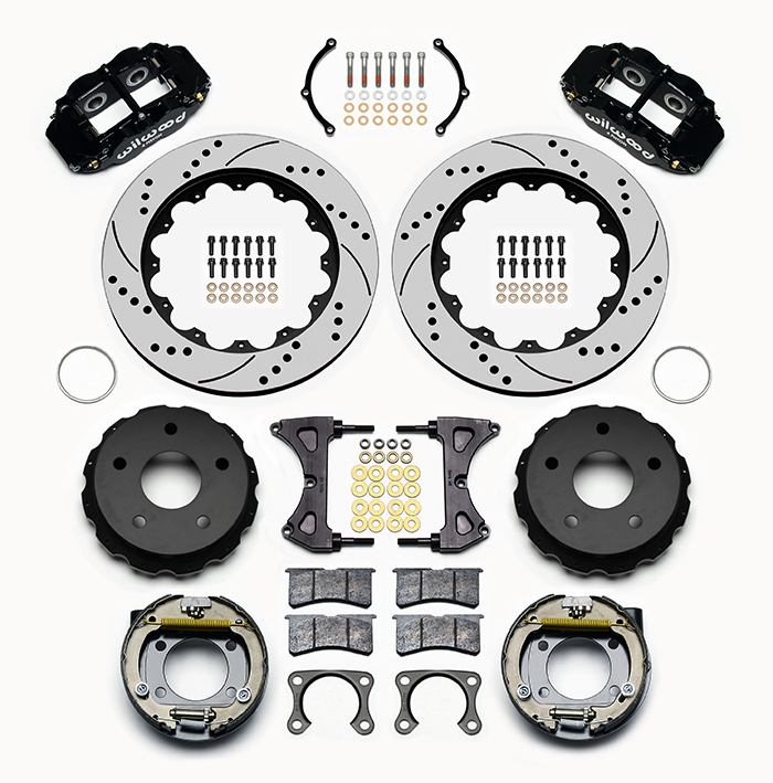 Forged Narrow Superlite 4R Big Brake Rear Parking Brake Kit