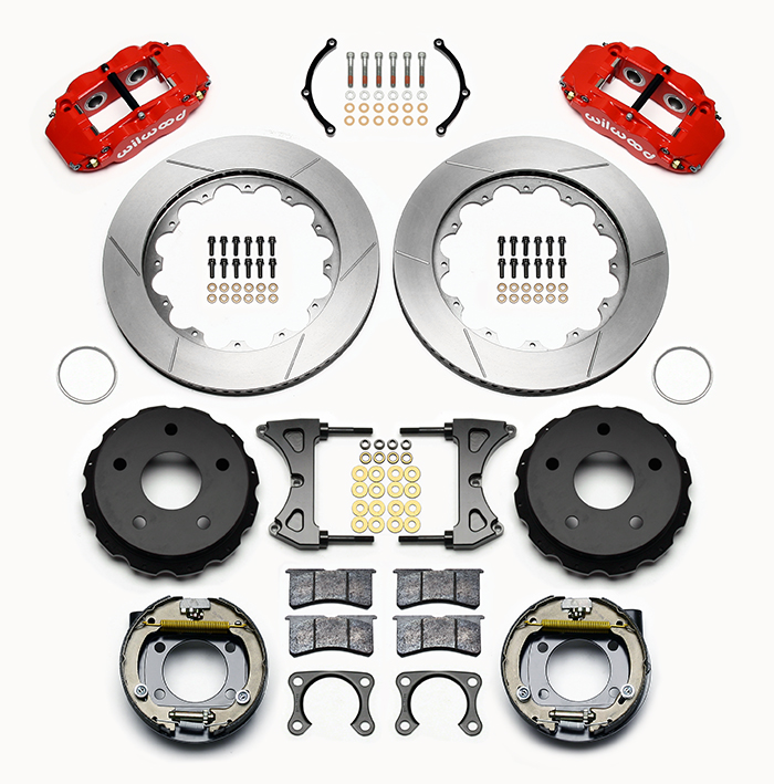 Forged Narrow Superlite 4R Big Brake Rear Parking Brake Kit