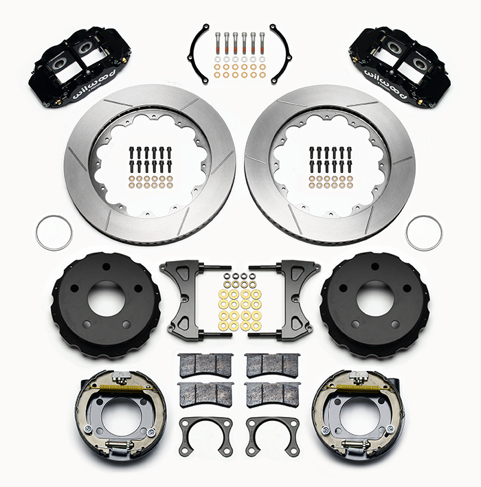 Forged Narrow Superlite 4R Big Brake Rear Parking Brake Kit