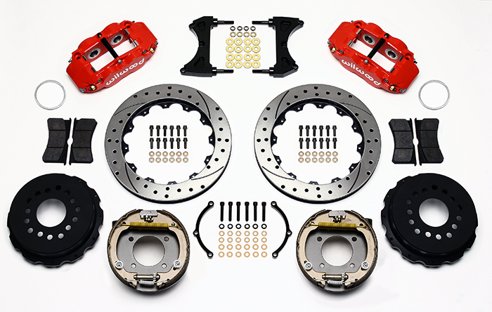 Forged Narrow Superlite 4R Big Brake Rear Parking Brake Kit