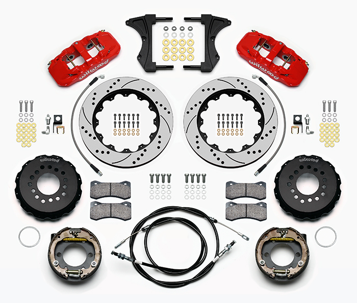 AERO4 Big Brake Rear Parking Brake Kit