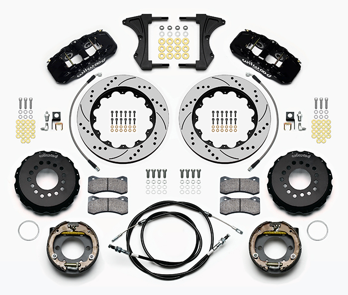 AERO4 Big Brake Rear Parking Brake Kit