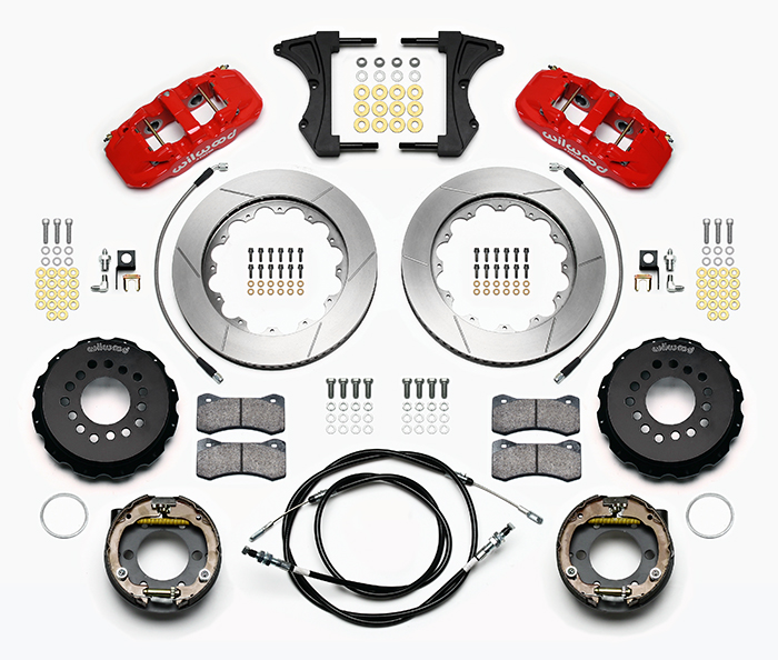 AERO4 Big Brake Rear Parking Brake Kit