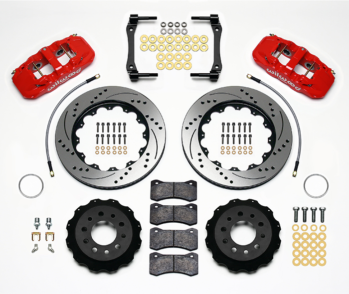 AERO4 Big Brake Rear Brake Kit For OE Parking Brake