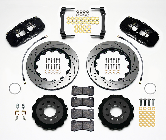 AERO4 Big Brake Rear Brake Kit For OE Parking Brake