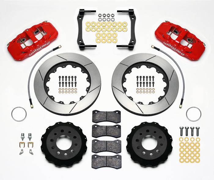 AERO4 Big Brake Rear Brake Kit For OE Parking Brake
