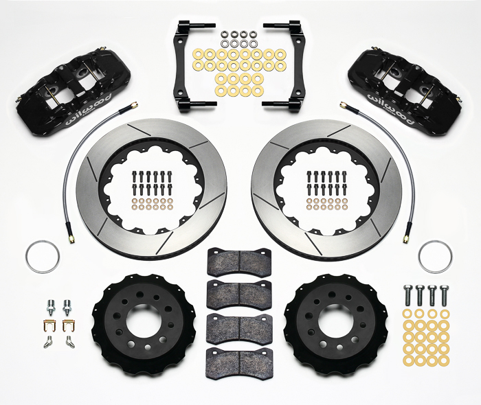 AERO4 Big Brake Rear Brake Kit For OE Parking Brake