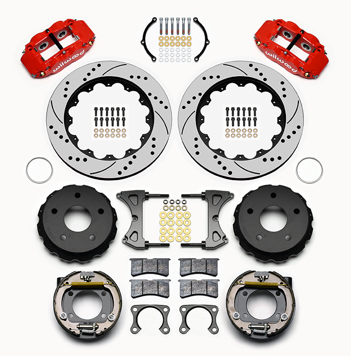 Forged Narrow Superlite 4R Big Brake Rear Parking Brake Kit