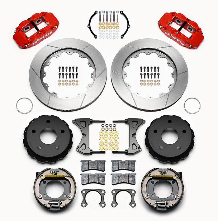 Forged Narrow Superlite 4R Big Brake Rear Parking Brake Kit