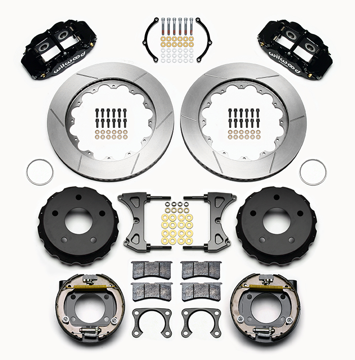 Forged Narrow Superlite 4R Big Brake Rear Parking Brake Kit