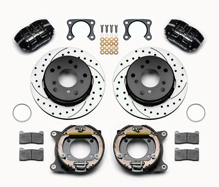 Dynapro Lug Mount Rear Parking Brake Kit