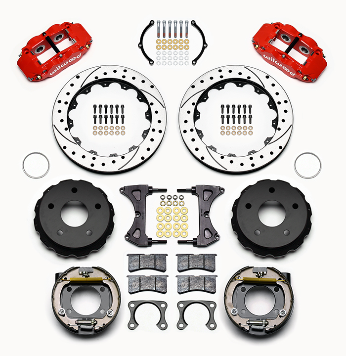 Forged Narrow Superlite 4R Big Brake Rear Parking Brake Kit