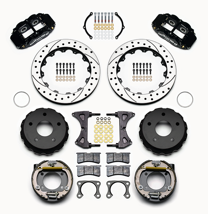 Forged Narrow Superlite 4R Big Brake Rear Parking Brake Kit