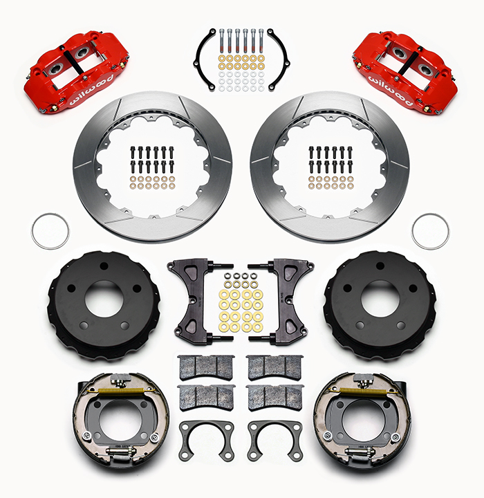Forged Narrow Superlite 4R Big Brake Rear Parking Brake Kit