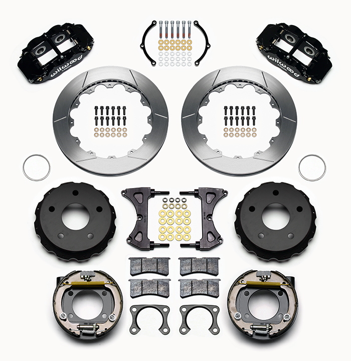 Forged Narrow Superlite 4R Big Brake Rear Parking Brake Kit