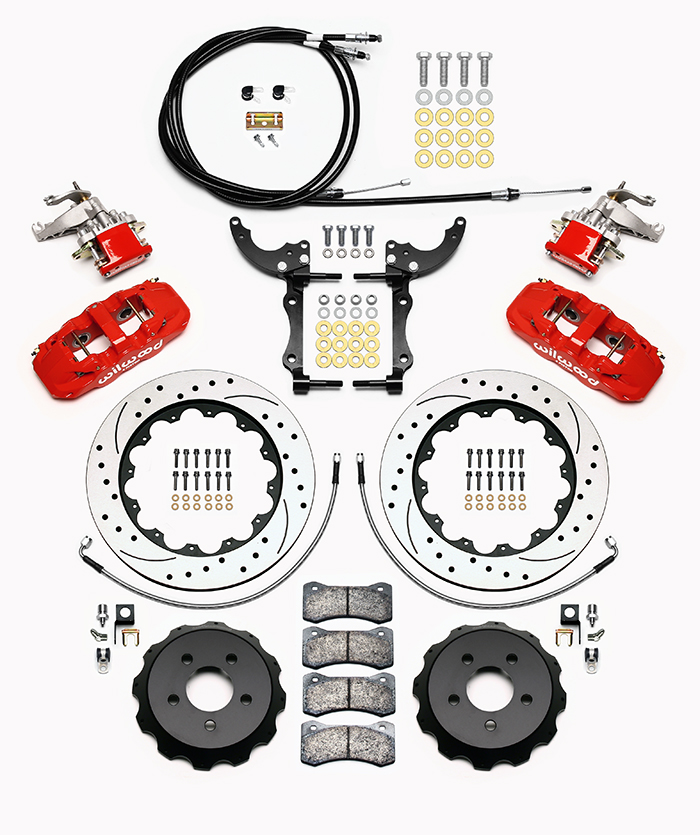 AERO4-MC4 Big Brake Rear Parking Brake Kit