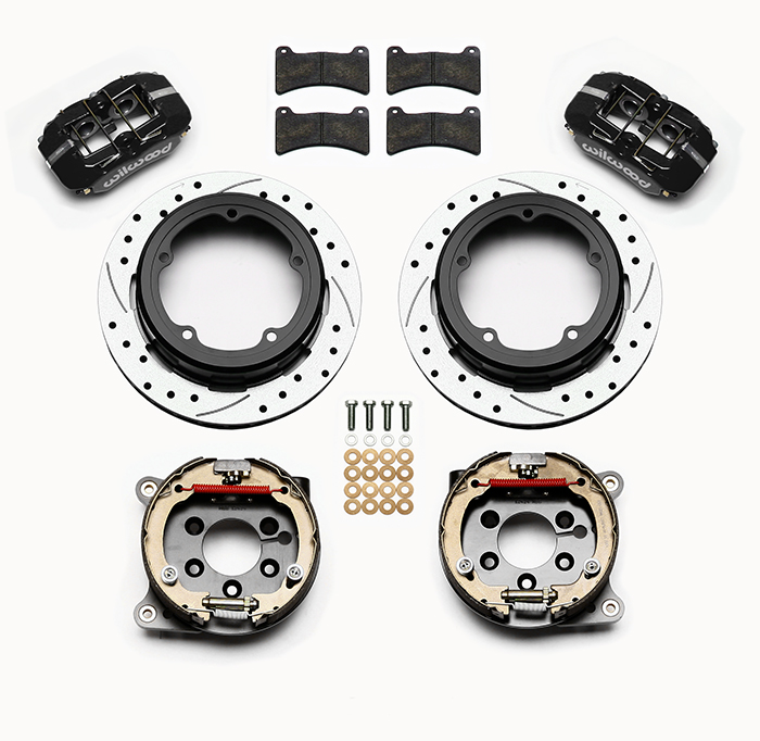 Forged Dynapro Low-Profile Rear Parking Brake Kit
