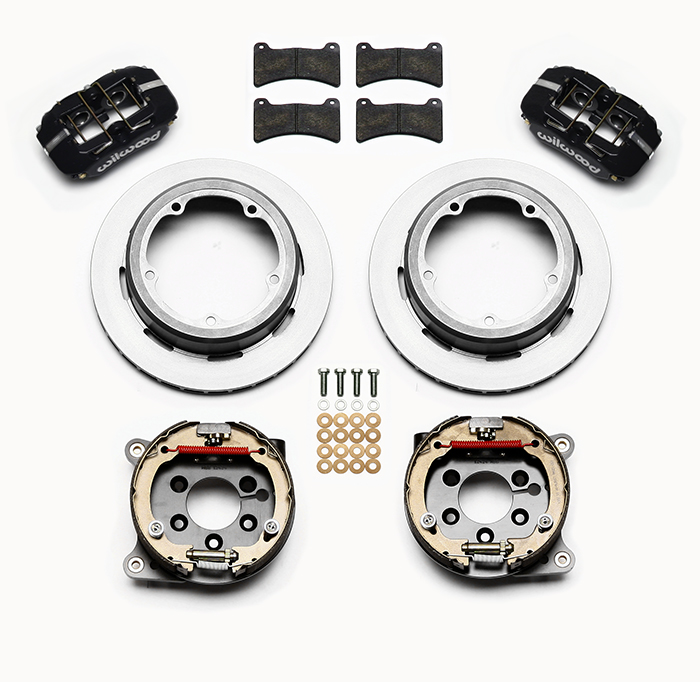 Forged Dynapro Low-Profile Rear Parking Brake Kit