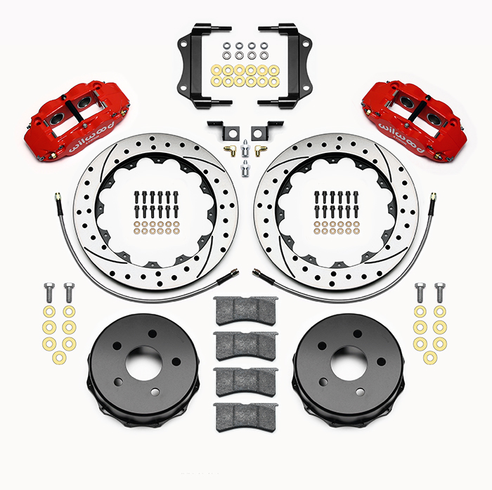 Forged Narrow Superlite 4R Big Brake Rear Brake Kit For OE Parking Brake